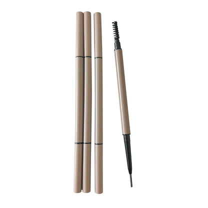 Ultra-fine 1.5mm double-ended eyebrow pencil