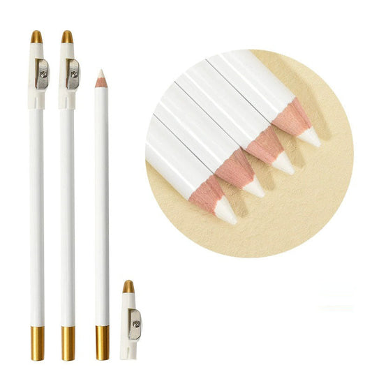 12pcs Wooden Eyebrow Pencil with Sharpener